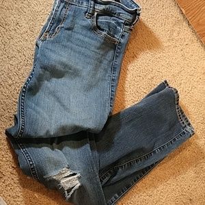 Slightly ripped Hollister jeans